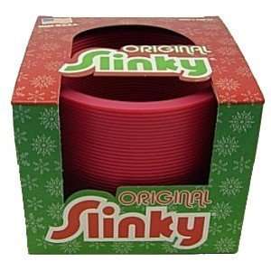  Red Plastic Holiday Slinky Toys & Games