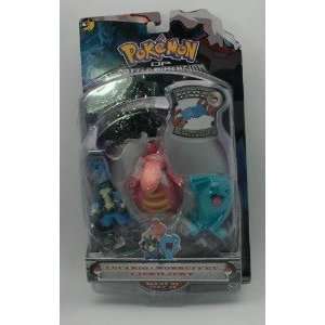   Battle Links series 8 Lucario, Wobbuffet, and Lickilicky Toys & Games
