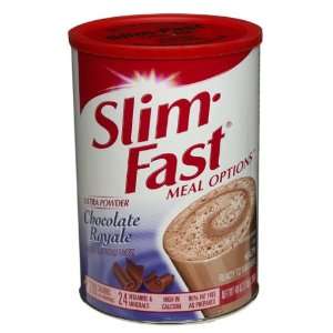 Slim Fast Ultra Powder, Chocolate Royale, 48 Ounces (3 Cans)