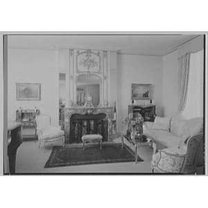   Ave., New York City. Petit salon, to fireplace 1941