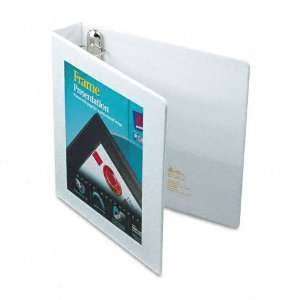  Locking View Binder, 1 1/2 Capacity, White   Sold As 1 Each   Clean 
