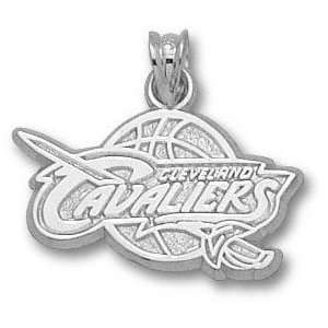  Cleveland Cavaliers Solid Sterling Silver Basketball Logo 