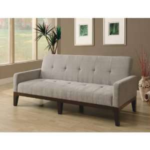  Fabric Click Clack Futon in Tan