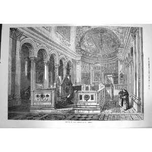   Scene Rome Basilica St. Clement Architecture Print