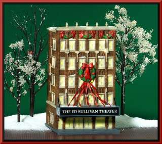 Ed Sullivan Theater Dept. 56 Christmas In The City CIC  
