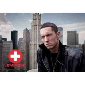 Eminem ~ Skyline ~ 30x40 ~ Cloth Fabric Poster Flag 