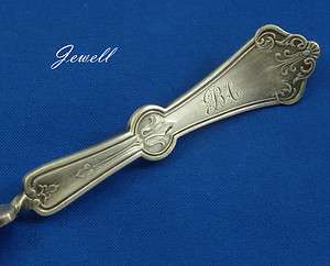 JEWELL Rogers Silverplate Simpson Hall Miller 1882 BUTTER KNIFE Twist 
