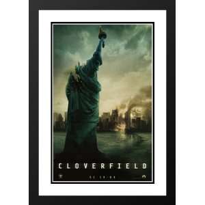  Cloverfield 20x26 Framed and Double Matted Movie Poster 