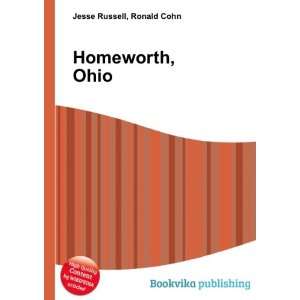 Homeworth, Ohio Ronald Cohn Jesse Russell  Books