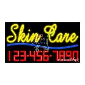  Skin Care Neon Sign 20 Tall x 37 Wide x 3 Deep 