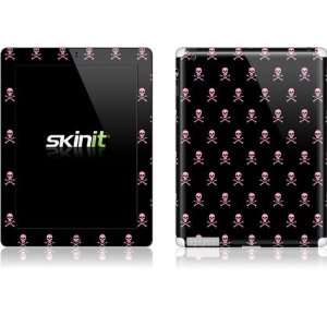   and Crossbones (pink) skin for Apple iPad 2