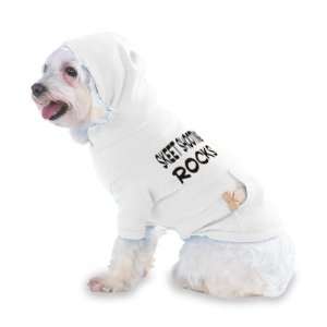 Skeet Shooting Rocks Hooded (Hoody) T Shirt with pocket for your Dog 