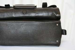GIVENCHY Brown Leather*CLARABELLE BOSTON* Large Satchel Bag Handbag 