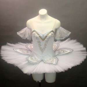 Made to your measurement   Classical Ballet Tutu White  