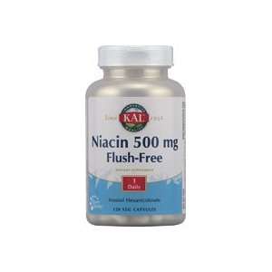  Flush Free Niacin 500mg   120   Capsule Health & Personal 