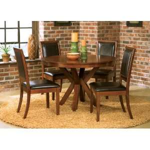  The Simple Stores Sylvia Contemporary Round Dining Set 