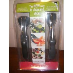 SILVERMARK TOSS & CHOP AND CUT & SLICE COMBO PACK BLACK  