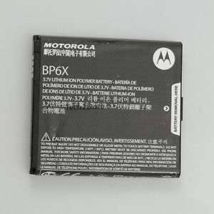OEM Motorola BP6X Battery MB200 Cliq Cliq XT Droid 2 i1 A855 Droid 