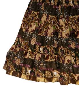 Valentine Ladies Boho fashion Handmade Short Mini Skirt  