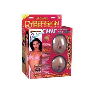   Cyber Chic Doll Cinnamon and 2 pack of Pink Silicone Lubricant 3.3 oz