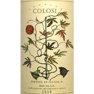  2010 Colosi Nero dAvola Sicilia 750ml Grocery & Gourmet 