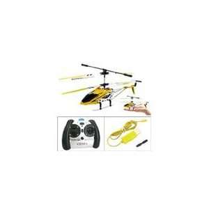  Syma S107 Gyro Metal 3 CH Helicopter Yellow Toys & Games