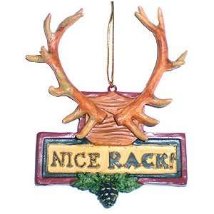  Nice Rack Deer Antlers Hunting Christmas Ornament #H2827 