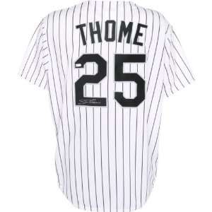  Jim Thome Autographed Jersey  Details Chicago White Sox 