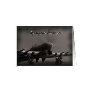 Air Force Commissioning Congratulations Card   Hawker Typhoon Mk1B 