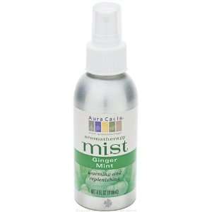  Aura Cacia Aromatherapy Mist For Room and Body Ginger Mint 