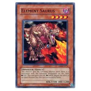  Yu Gi Oh Element Saurus   Dark Revelation 3 Toys & Games