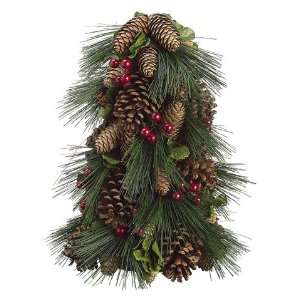  14 Pine Cones, Needles and Berries Artificial Christmas Tree 