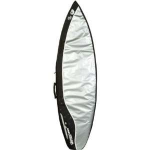  Creatures of Leisure Shortboard Bag Silver Black, 6ft 7in 