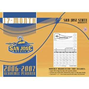  San Jose State Spartans 8x11 Academic Planner 2006 07 