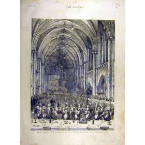  1887 Jubilee Banquet Law Society Royal Court Justice