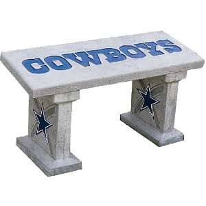  Team Sports Dallas Cowboys Concrete Bench Sports 