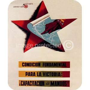  Condicion Fundamental Spanish Civil War Vintage MOUSE PAD 