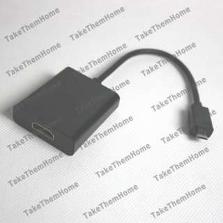 Micro USB to HDMI MHL Adapter Converter Cable for Samsung Galaxy S2 