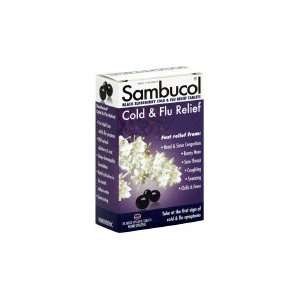 Sambucol Black Elderberry Cold & Flu Relief, 30 Quick Dissolve Tablets
