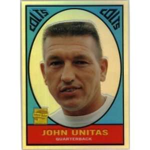  Johnny Unitas Indianapolis Colts 2000 Topps Chrome Unitas 