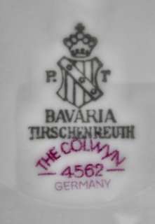 Tirschenreuth Bavaria The Colwyn 4562 Dinner Plate  