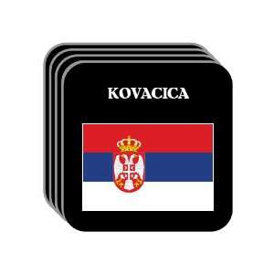   Serbia   KOVACICA Set of 4 Mini Mousepad Coasters 