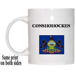  US State Flag   CONSHOHOCKEN, Pennsylvania (PA) Mug 