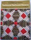 12 Traditional quilt full size templates quilting patt