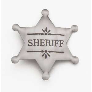  SILVER DELUXE SHERIFF BADGE 