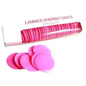 Sherbet Mints   Pink, 7 oz box, 4 count Grocery & Gourmet Food