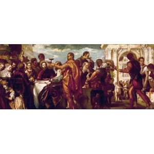  FRAMED oil paintings   Paolo Veronese   24 x 10 inches 