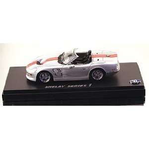  Kyosho K03131S Shelby Series 1, Silver with Red Stripes 