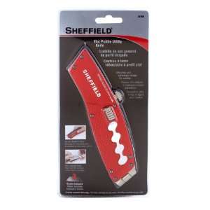  Sheffield 58100 Flat Profile Retractable Utility Knife 