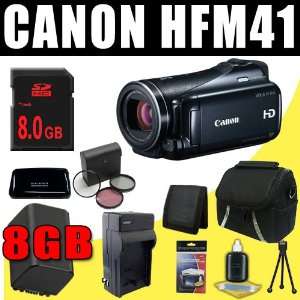  Canon VIXIA HF M41 Full HD Camcorder with HD CMOS Pro and 
